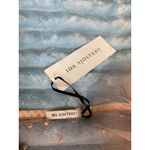 IDA SJÖSTEDT 039 Nathalie Dress Pearl Embellished Tulle Ruffle Mini Pink Tan Size M Photo 6