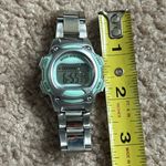 FMD women’s‎ vintage silver/teal digital bracelet watch one size Silver Photo 3