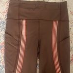 Lululemon  Speed Light Tights Pink Side Stripes Pockets Photo 3