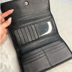 Coach  Black Signature Canvas Wallet Photo 3