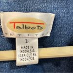 Talbots Vintage denim Jacket. Sz Large Photo 3