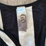 Go Couture  Black and White Striped Maxi Dress Photo 9