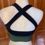 Women’s Crisscross Halter Sports Bra. Size M Photo 0