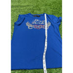 COOGI  Vintage 90’s Babydoll Tee Jeweled Rhinestone Embellished Bling XL Photo 5