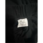 NEW Linen blend Wide Leg Palazzo Pants High Waist Flowy Beach M Black Size M Photo 2