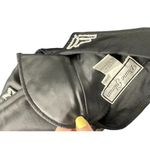 Diane Gilman Y2K 100% Silk Black Button-Up Long Sleeve Shirt Bead Detailing Sz M Photo 6