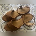 American Eagle Outfitters strappy brown sandal with block heel Size 8 NWOB Photo 3