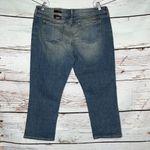 a.n.a NWT Size 33/16 Blue Denim Cotton Blend 5 Pocket Crop Jeans Photo 1