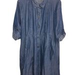 Chelsea & Theodore Indigo Denim Top Blue Size L Photo 1