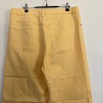 Topshop NWT Yellow High Rise Crop Jeans US 12 Petite Photo 4