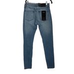ROLLA'S‎ Women's Ford Blue Stretch Stinger Skinny Fit Denim Jeans Size 32W 32L Photo 2