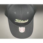 Titleist New  Golf Hat Women's Black Pink Ladies Fit Adjustable One Size‎ Photo 1