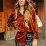 Western Leather Skort Black Size L Photo 0