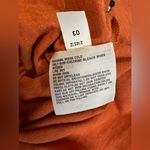 Uniqlo Disney Mickey Mouse Embroidered Premium Graphic T-Shirt Burnt Orange XS Photo 8