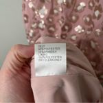 Tadashi Shoji SHO by  pink leopard sequence bodycon halter dress size XS Photo 13