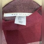 Max Studio . Women's Burgundy Plaid Sweater 🍷
*NEW WITH TAGS 🏷️ Photo 7