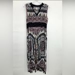 Bila Dress Colorful Boho Print V Photo 2