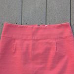 J.Crew  Pleated Textured Coral Midi Skirt Photo 1