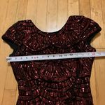 Dress the Population Tabitha Wine Dress Photo 7