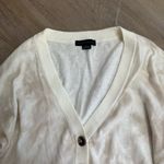 Sanctuary  Cream Cardigan Sweater V-Neck Relaxed Fit Photo 4
