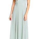 Show Me Your Mumu  Jenn Maxi Sleeveless Bridesmaid Dress Silver Sage Size XXS NWT Photo 2