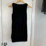 La Belle Y2K Tank Top. Size: Small. Color: Black. Black Photo 4