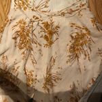 Joie Silk Print Fit Flare Skirt Set Top Halter A-line Low Back  Photo 2