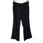 Vintage J. Jill Dress Pants Textured Jacquard Black Size 10P Petite Slacks Photo 1