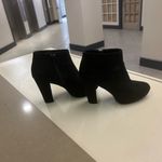 Booties Chic Black Ankle see pictures for size. Cannot read but I think 6 1/2 Photo 8