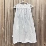 ZARA Imperfect  dress tiered ruffle mini baby doll dress faux pearl front buttons Photo 1