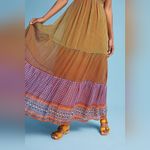 Anthropologie Tanvi Kedia Aelyn Embroidered Maxi Dress Photo 2