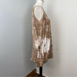 PPLA  Petra Tan & White Tie Dye Cold Shoulder Long Sleeve Top Large Photo 7