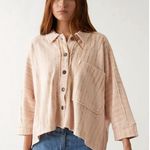 We The Free Free People Montauk Shirt Jacket size medium Photo 0