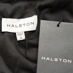 Halston. Hilary Dress in Jersey Mesh. Black Size 2 Photo 3