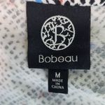 Bobeau Snakeskin Print Open Knit Cardigan Size Medium Stretchy Cardigan Photo 5