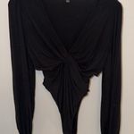 Lulus  Bodysuit Black Photo 0