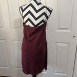 RED VALENTINO Elegant Burgundy Spaghetti Strap Slip Dress Size undefined Photo 2