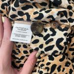 Faithfull the Brand Valois Brown Leopard Print Midi Wrap Skirt 4 Photo 9