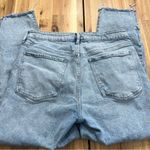 Old Navy O.G. Straight Distressed High-Rise Jeans Light Wash Women’s Size 14 Photo 3