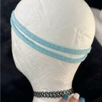 Lululemon VINTAGE DANCE! HEADBAND in Blue & White Striped Photo 2