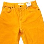 Topshop  Women's‎ Orange Dad Jeans Relaxed Fit High Rise Denim Size 26 Photo 7