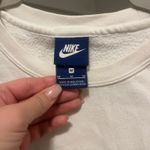 Nike White Crewneck Sweatshirt Photo 1
