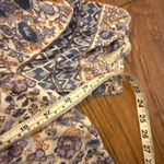 Lucky Brand  boho printed tie neck top size small Photo 8