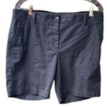 Talbots  size 10 relaxed Chino shorts. Black cotton spandex. Photo 0