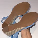 Cole Haan Wedge Espadrille Jasmine Sandals New No Tags Blue Size 9B Photo 6