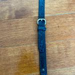 Cole Haan  Green Snakeskin Embossed Leather Bag Photo 2