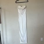 House Of CB  XS A-C‎ CHARMAINE IVORY CORSET MAXI DRESS white NWOT Photo 5