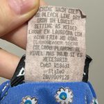 American Vintage Vintage Wrapper Blue Ditsy Floral Daisy Print Mini Skirt Size Modern 6 Photo 3