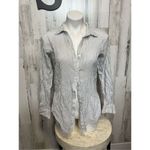Happening in the present  stripped blouse size small Photo 3