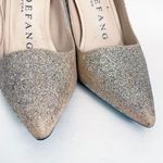 Marc Defang Gold Glitter Stiletto Heel Pumps Size 9.5 Photo 7
